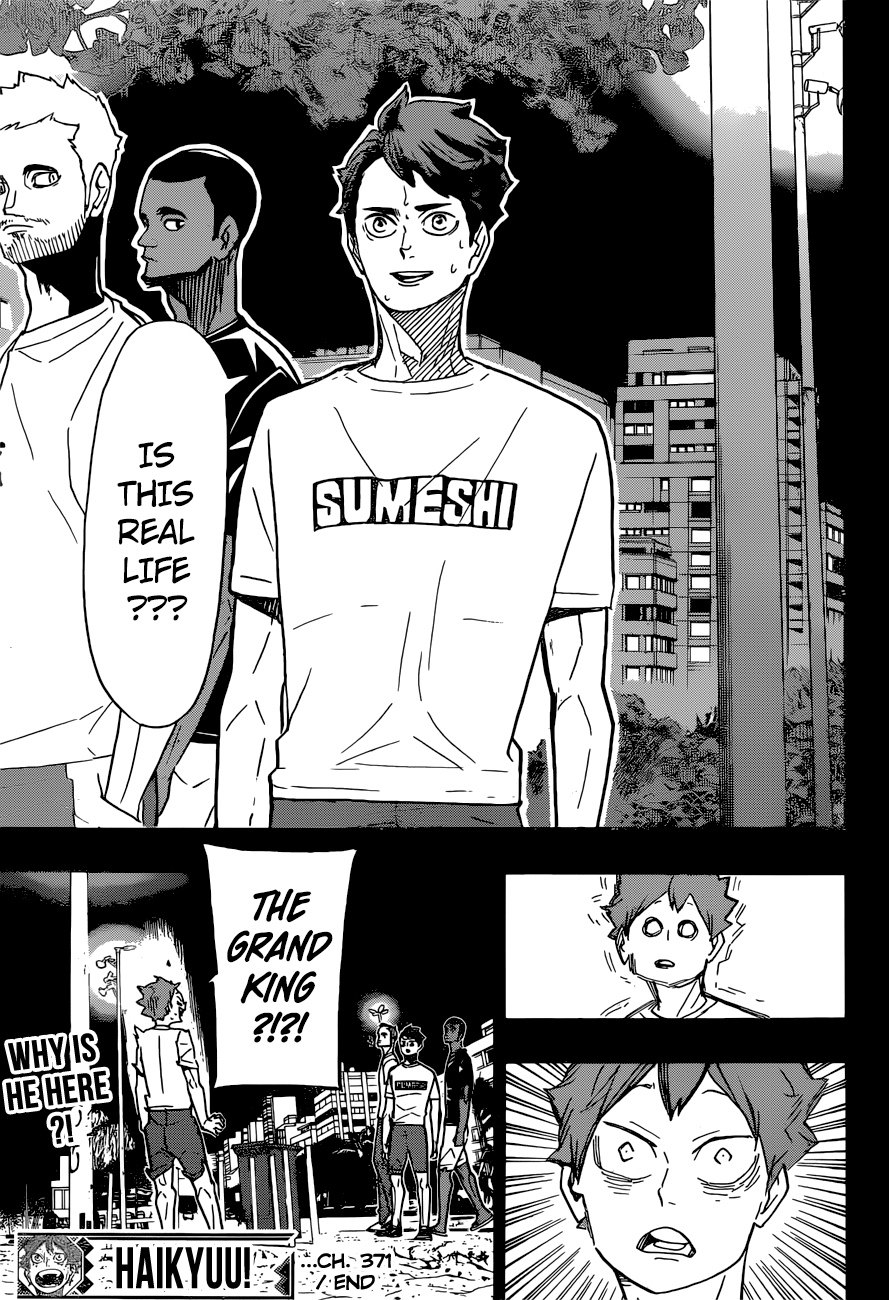 Haikyuu!! Chapter 371