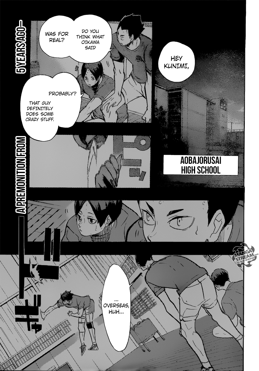 Haikyuu!! Chapter 372