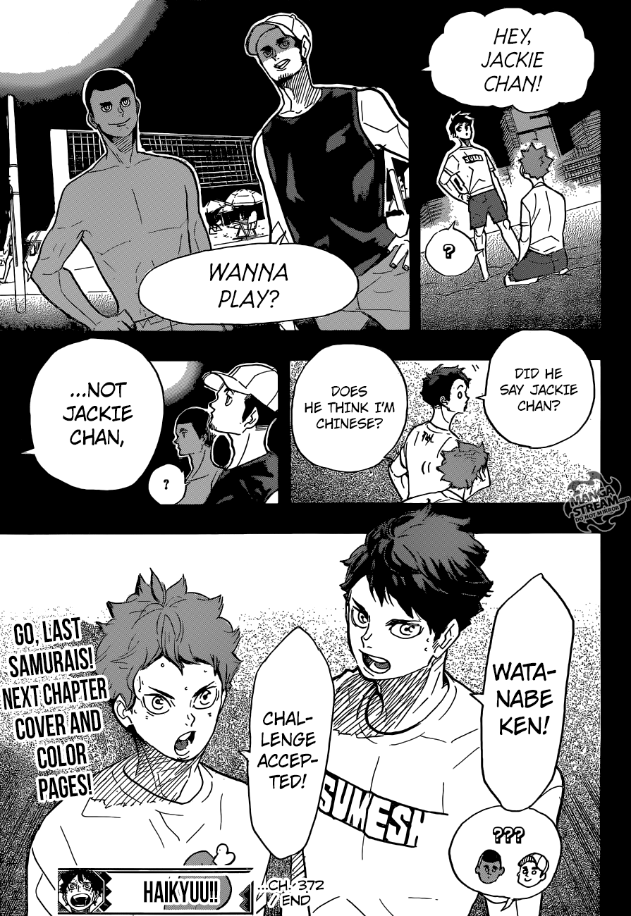 Haikyuu!! Chapter 372