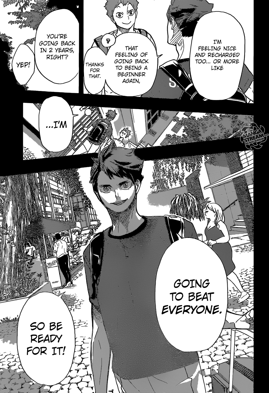 Haikyuu!! Chapter 374