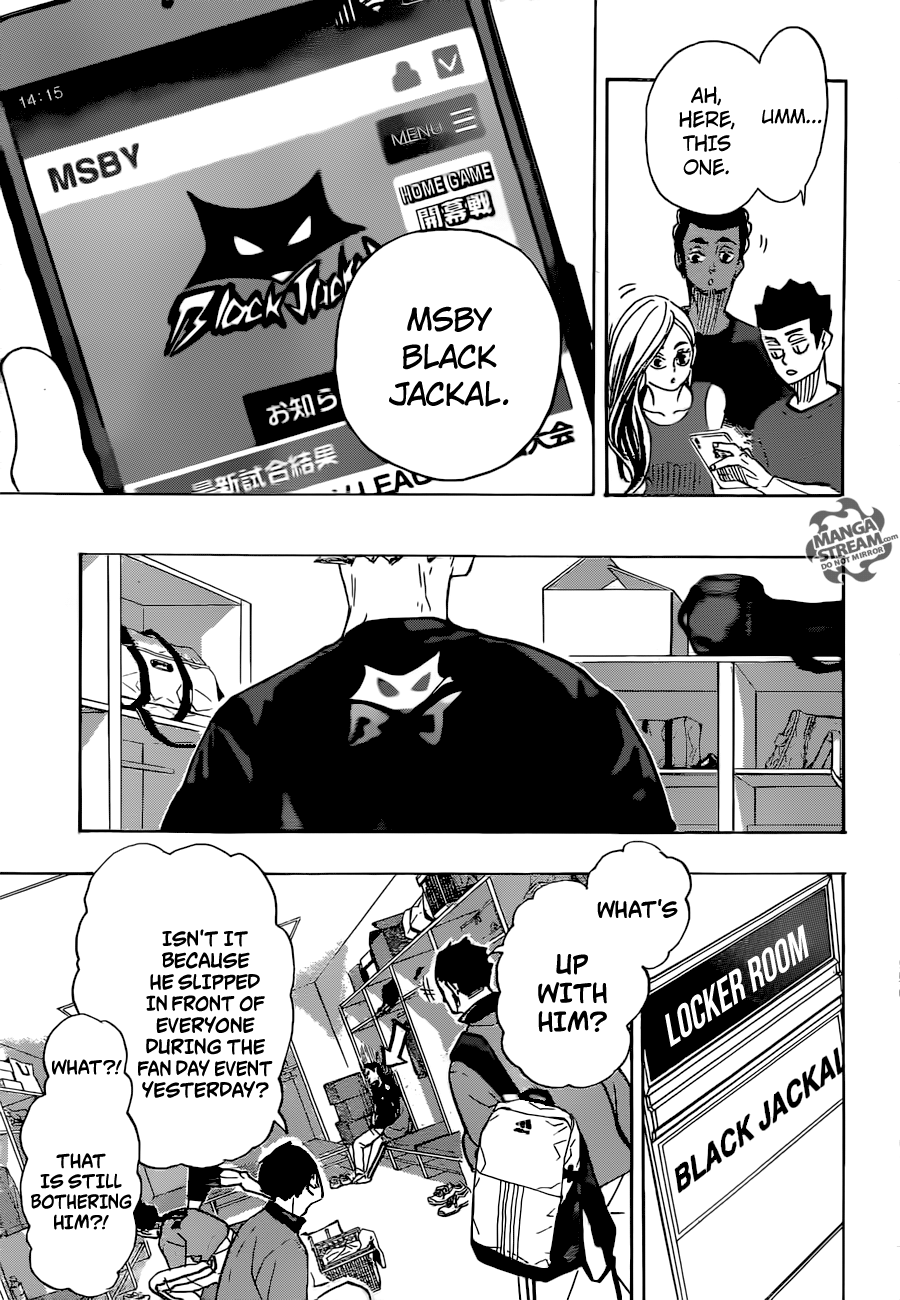 Haikyuu!! Chapter 377