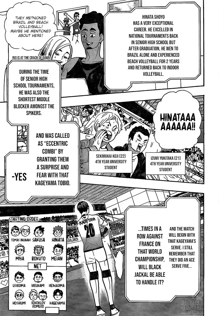 Haikyuu!! Chapter 380