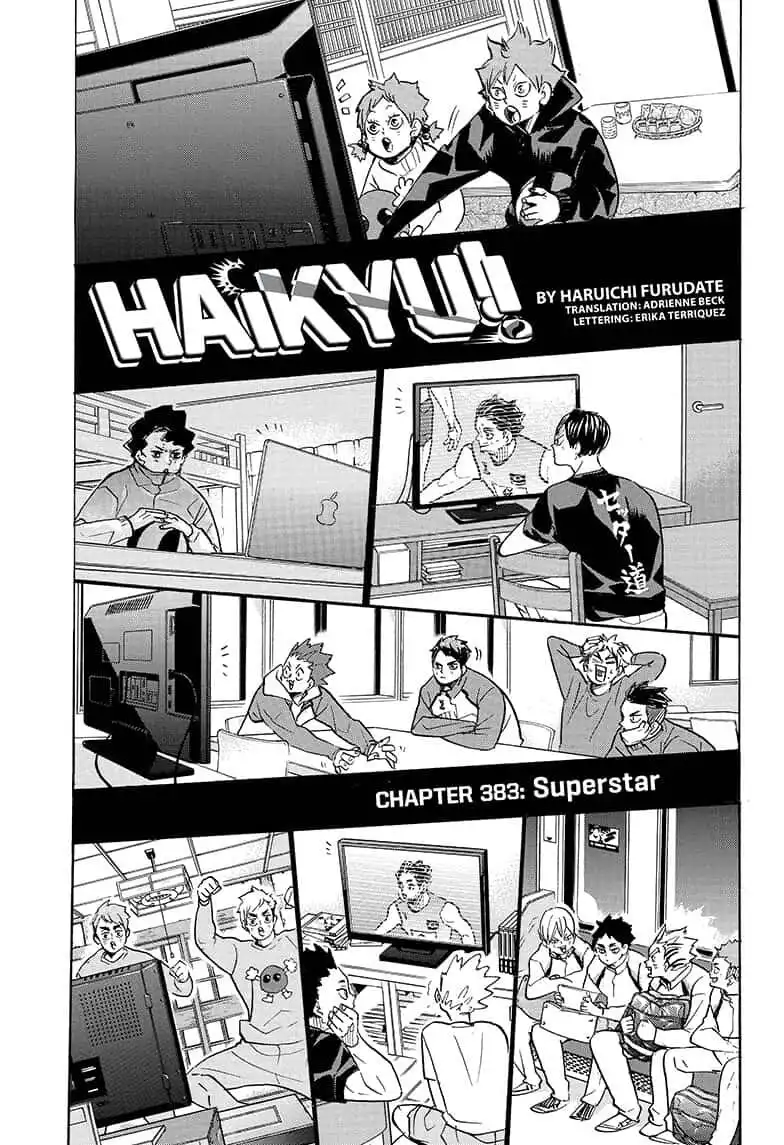 Haikyuu!! Chapter 383