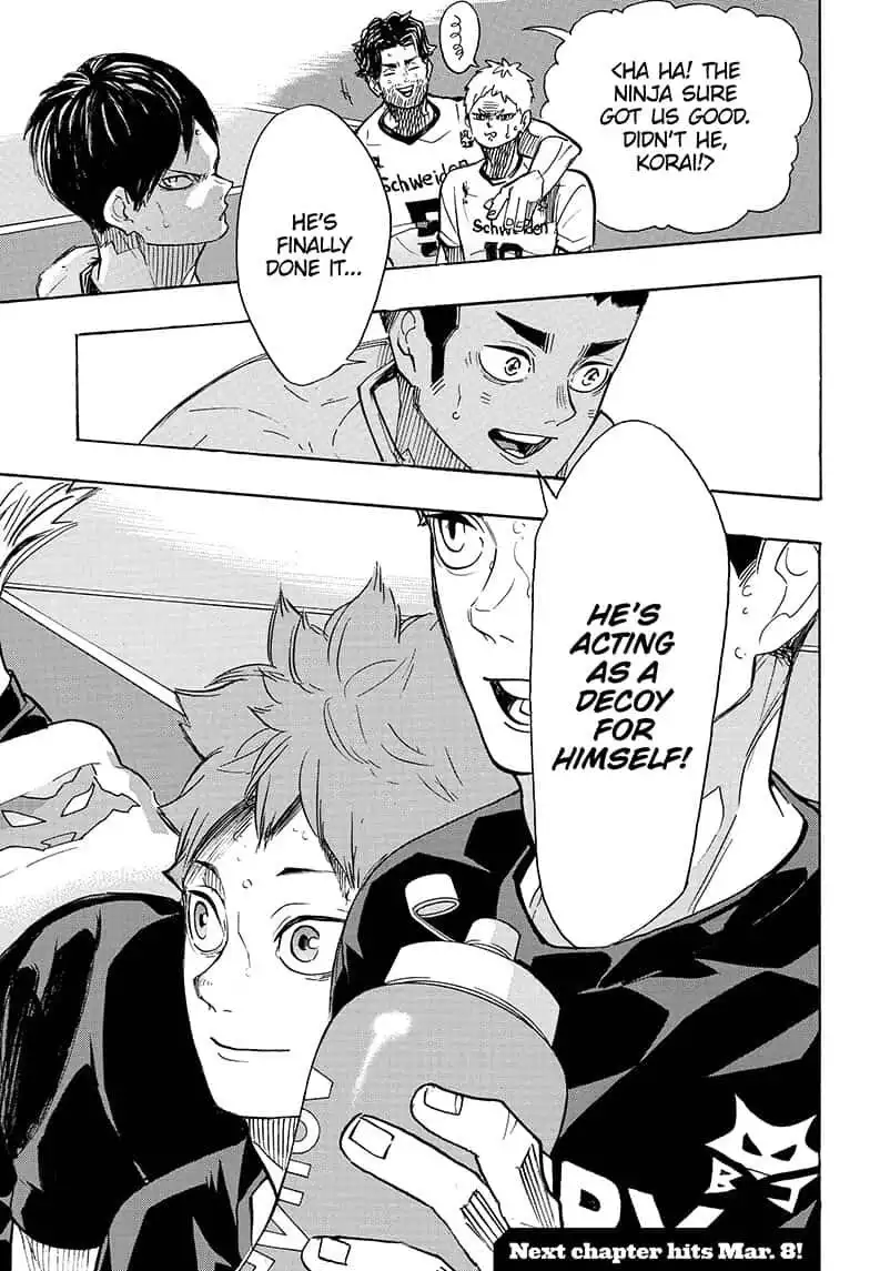 Haikyuu!! Chapter 384