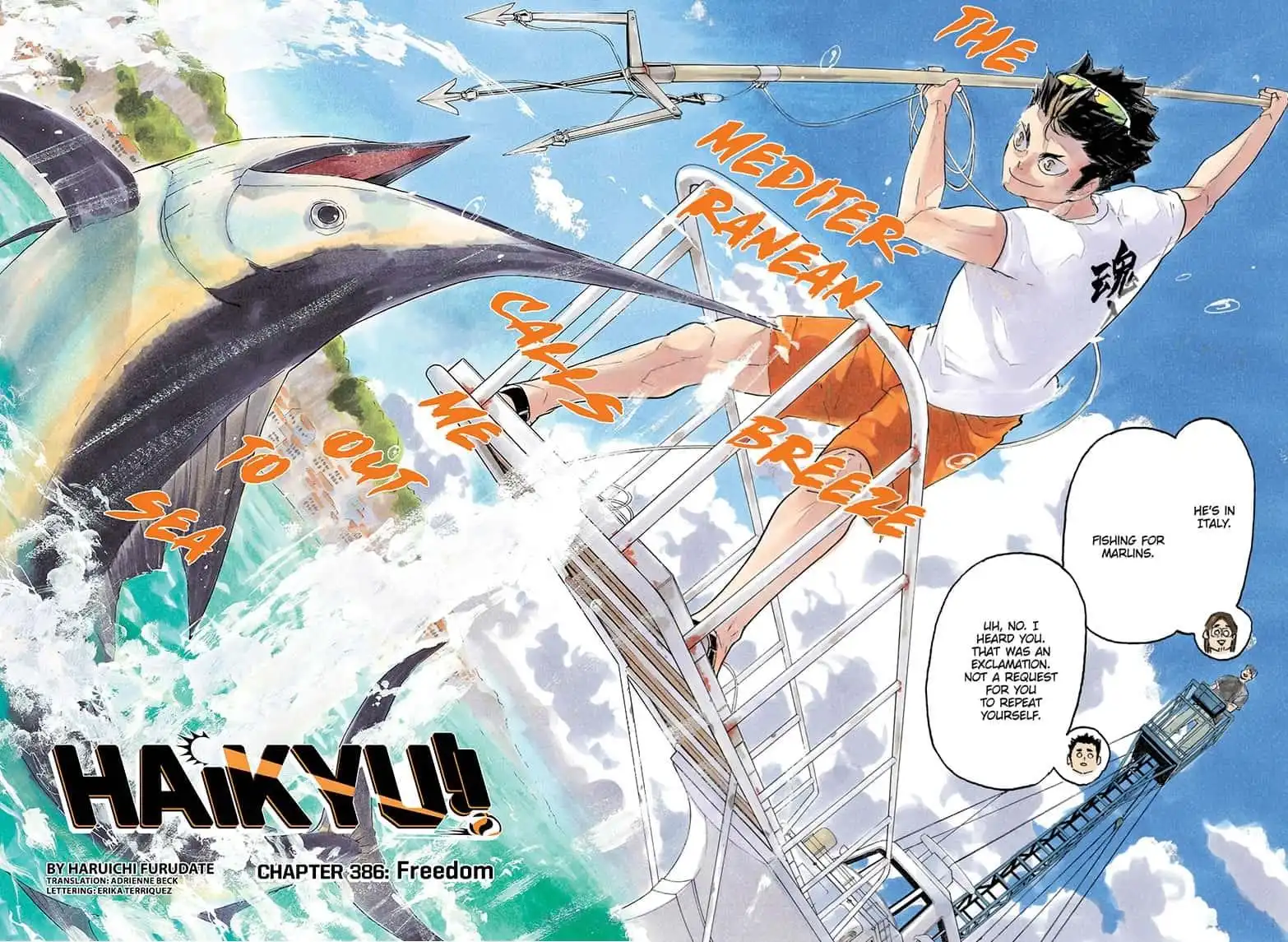 Haikyuu!! Chapter 386