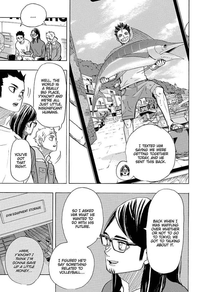 Haikyuu!! Chapter 386