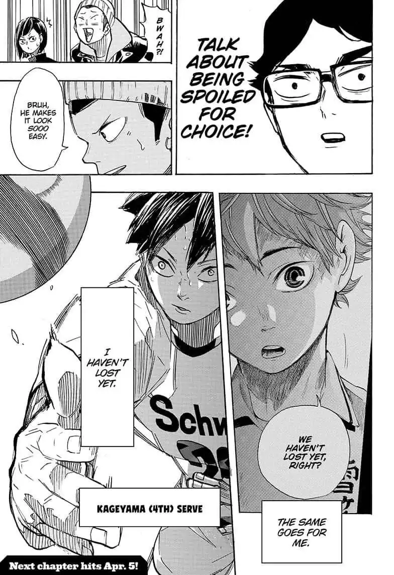 Haikyuu!! Chapter 388