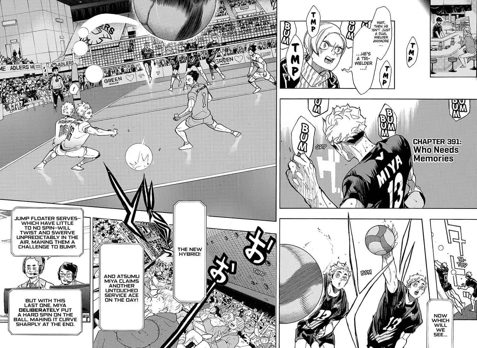 Haikyuu!! Chapter 391