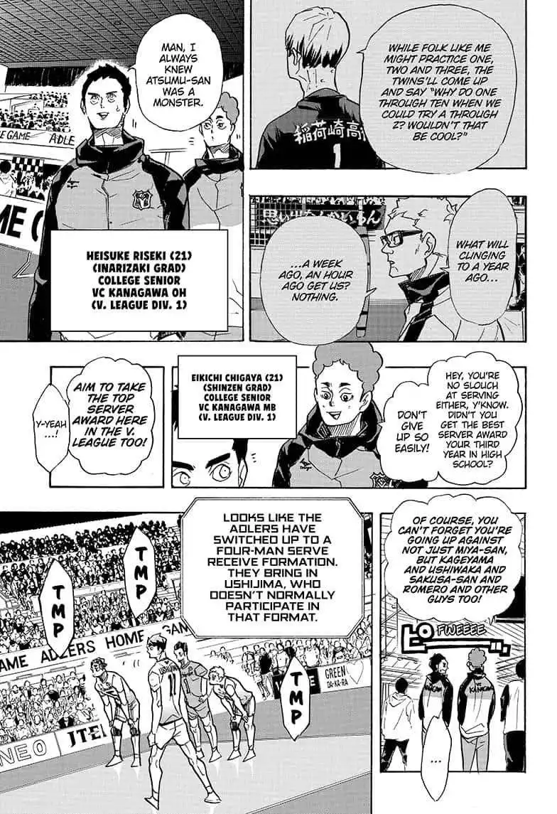 Haikyuu!! Chapter 391