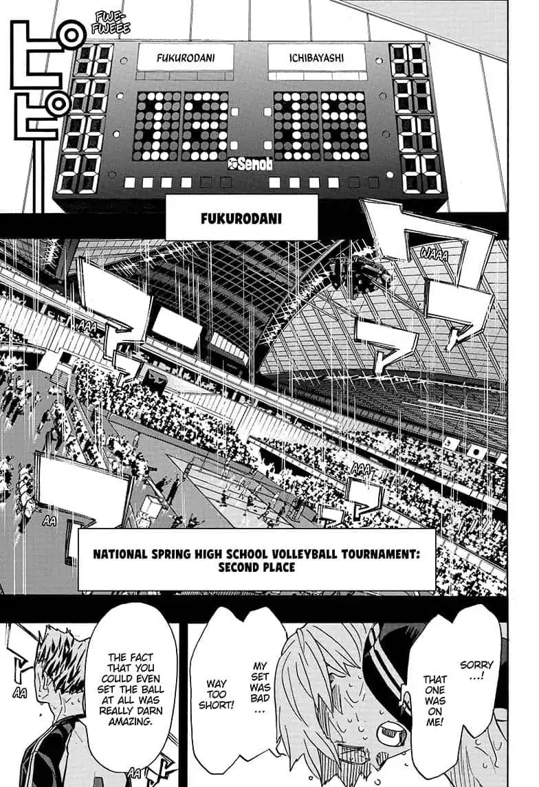 Haikyuu!! Chapter 392