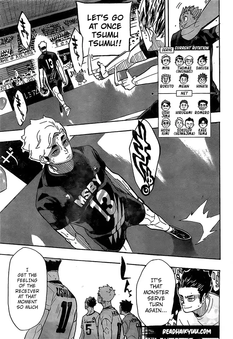 Haikyuu!! Chapter 393