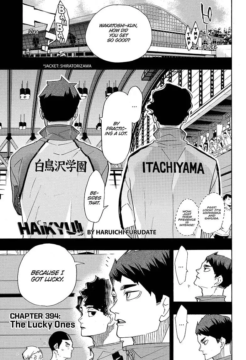 Haikyuu!! Chapter 394