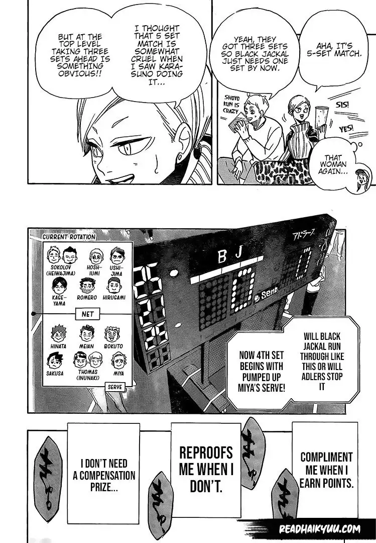 Haikyuu!! Chapter 396