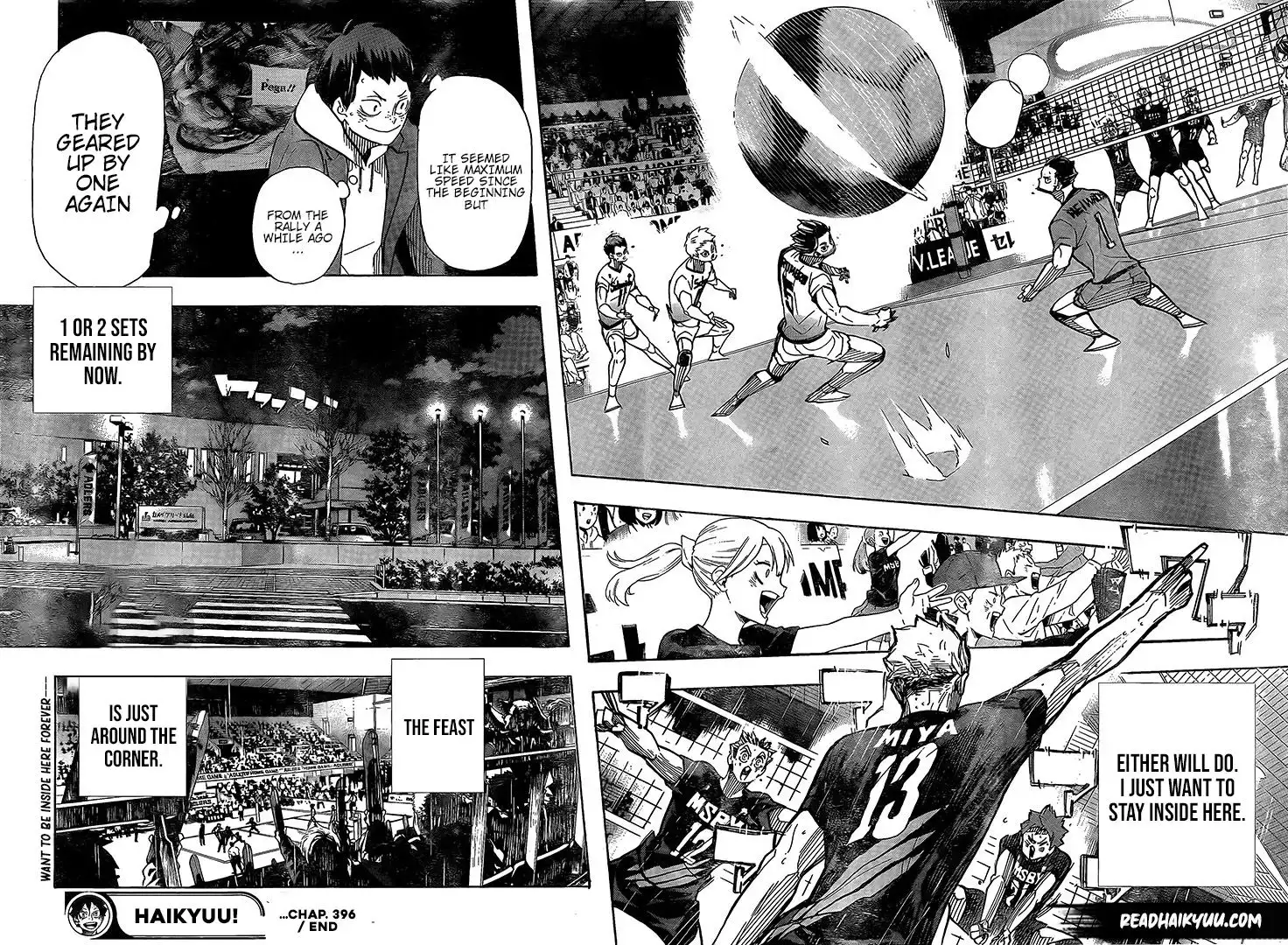 Haikyuu!! Chapter 396