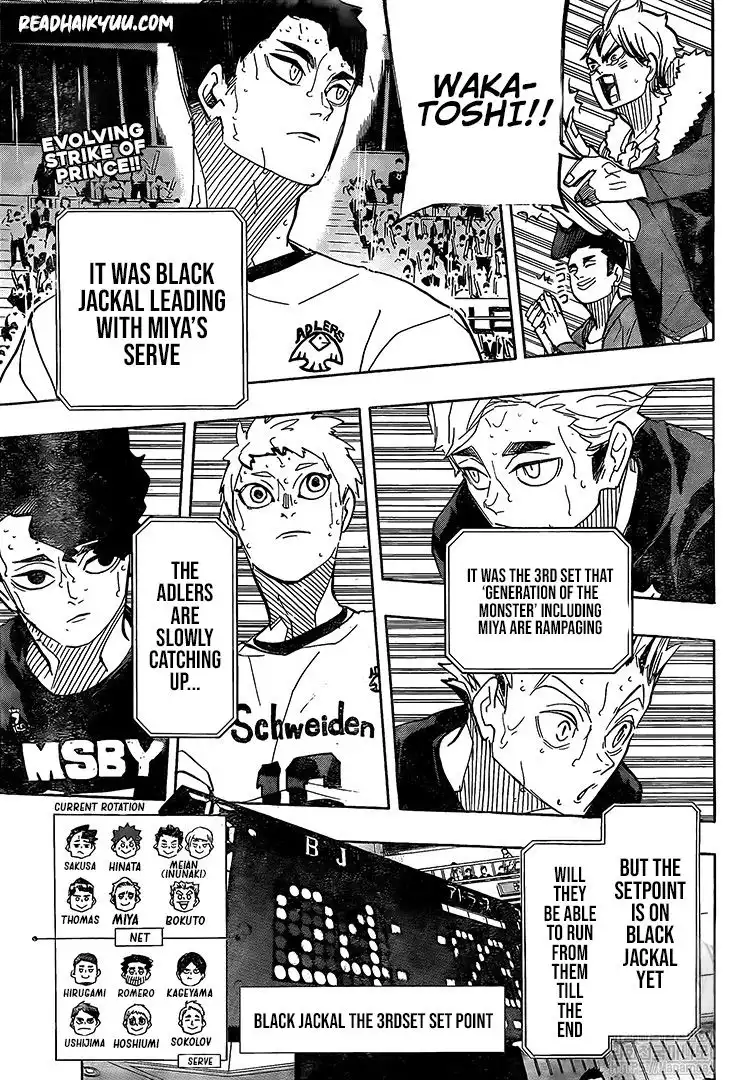 Haikyuu!! Chapter 396