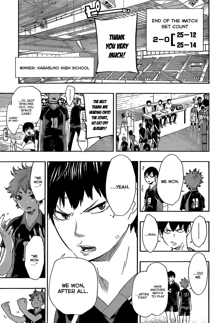 Haikyuu!! Chapter 40