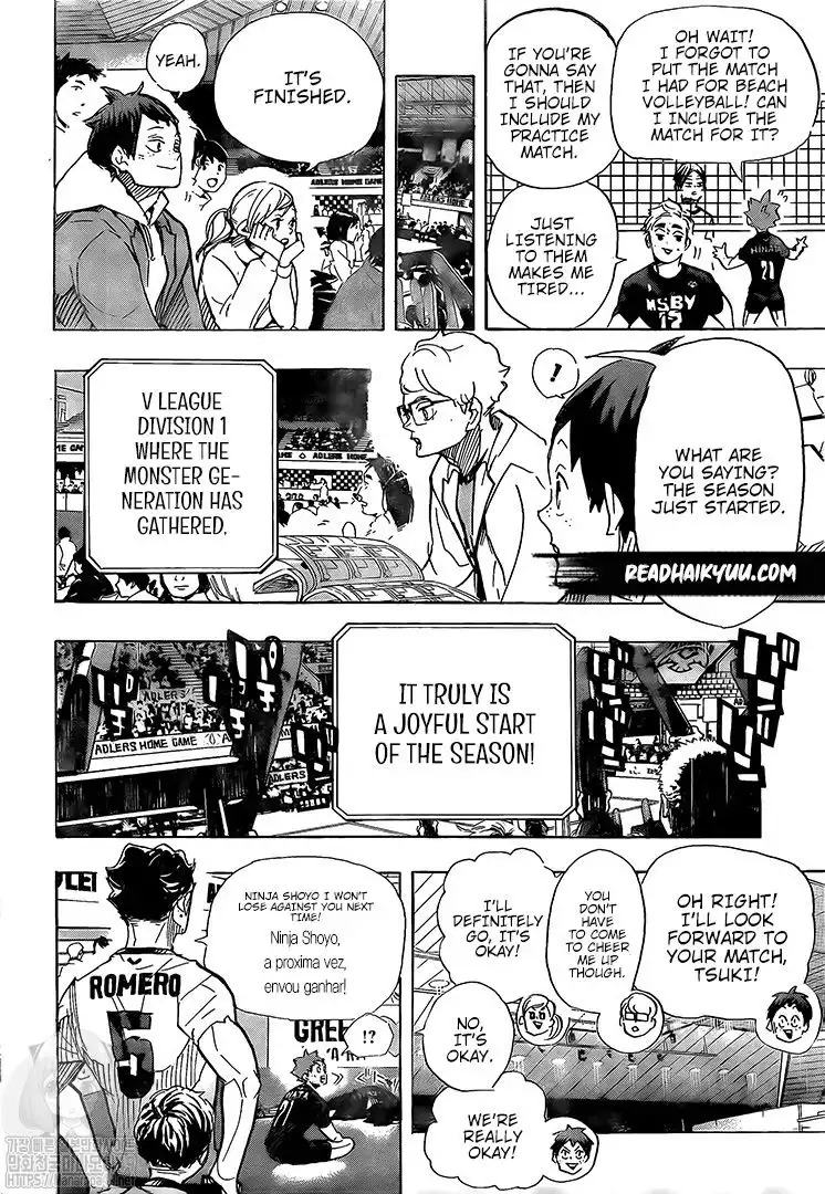 Haikyuu!! Chapter 401