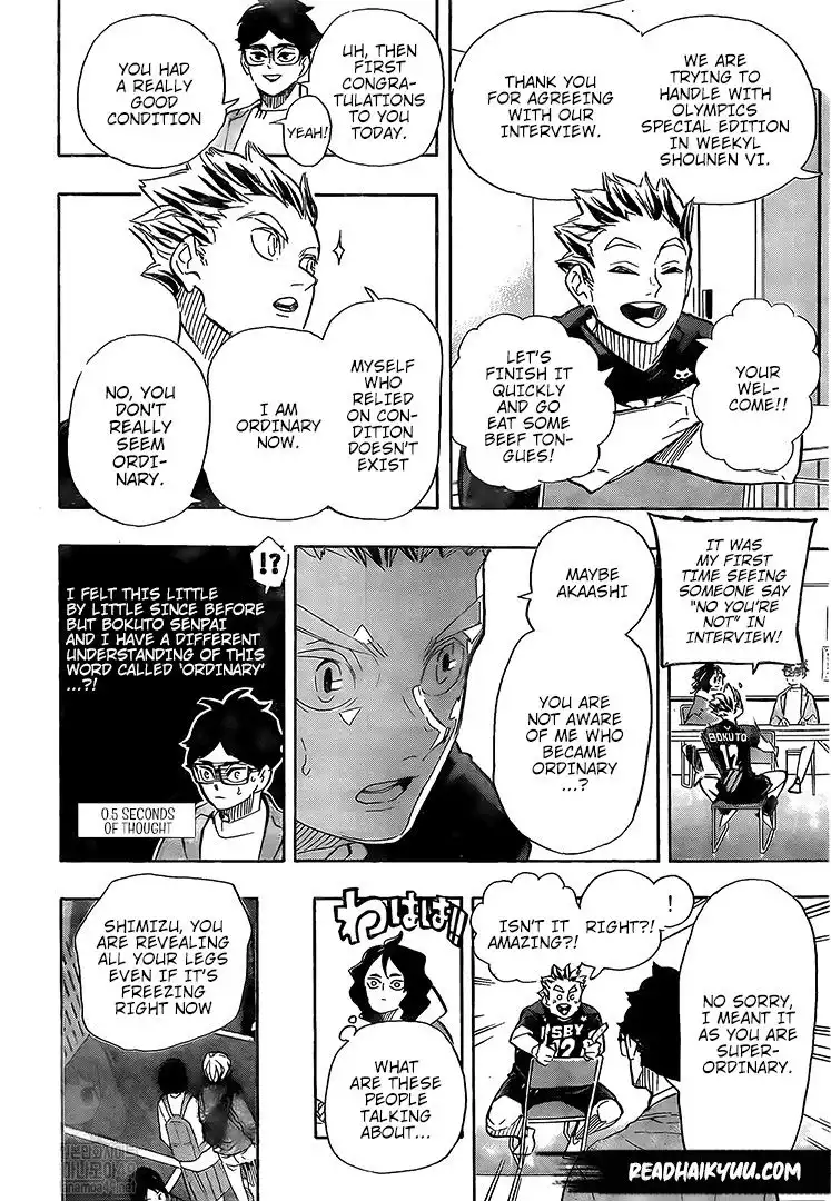 Haikyuu!! Chapter 401