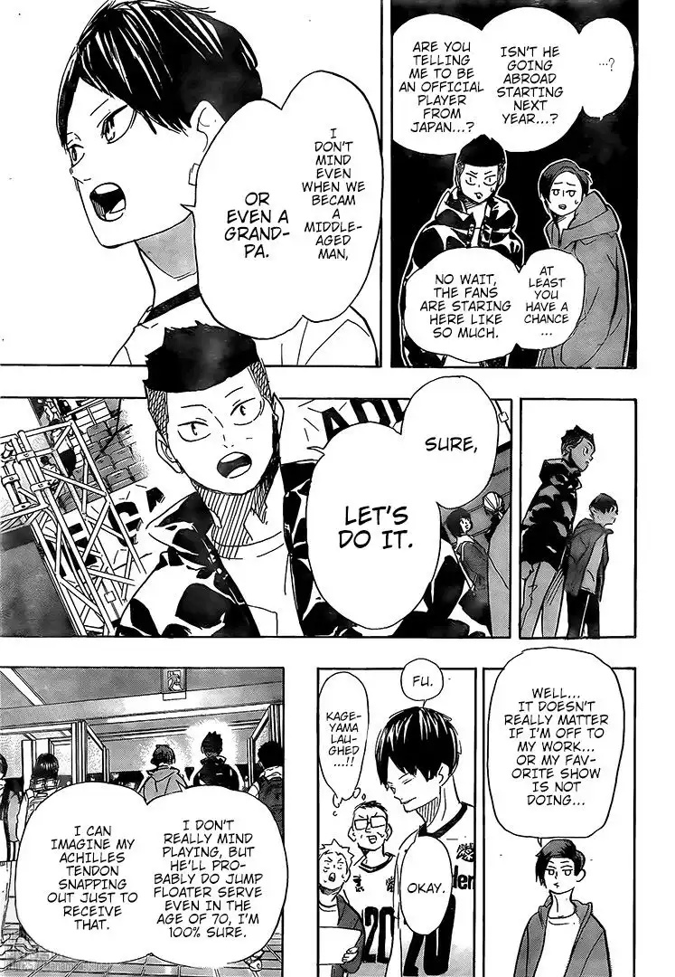 Haikyuu!! Chapter 401