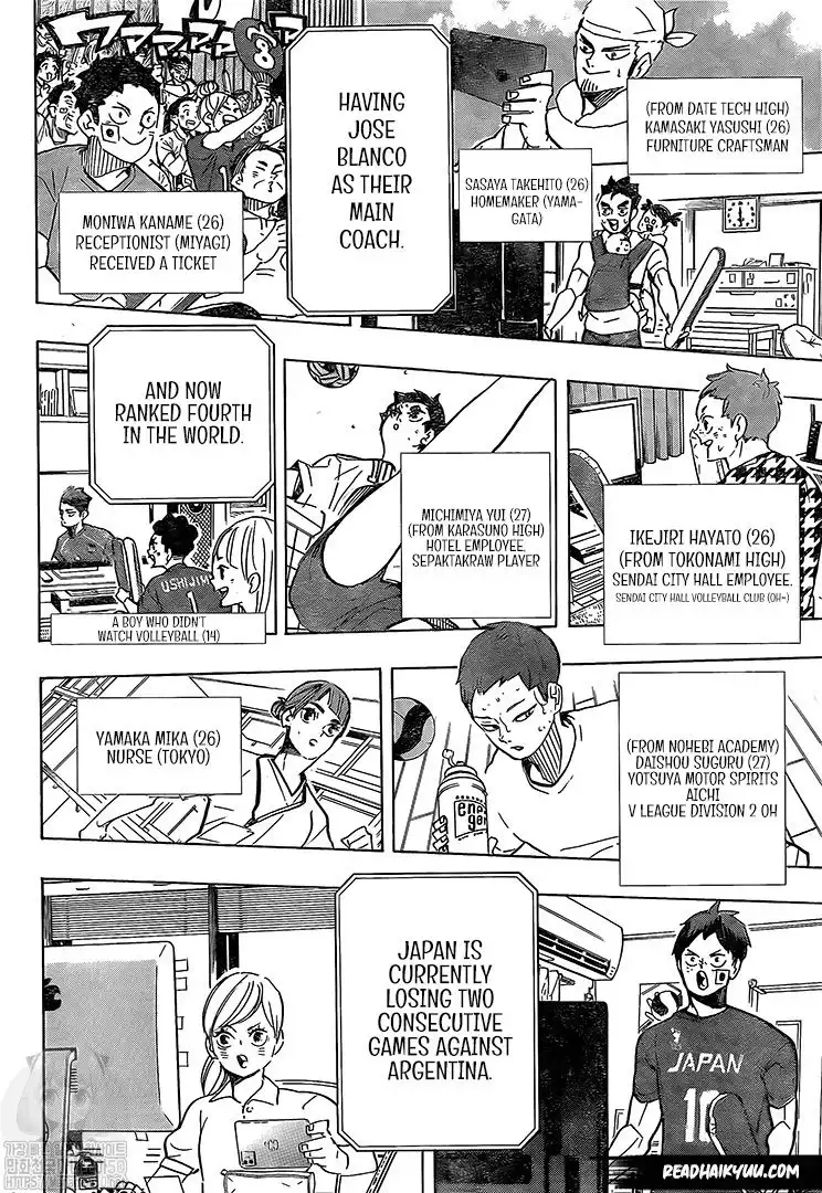 Haikyuu!! Chapter 402