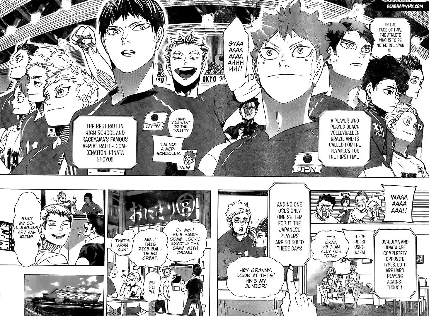 Haikyuu!! Chapter 402