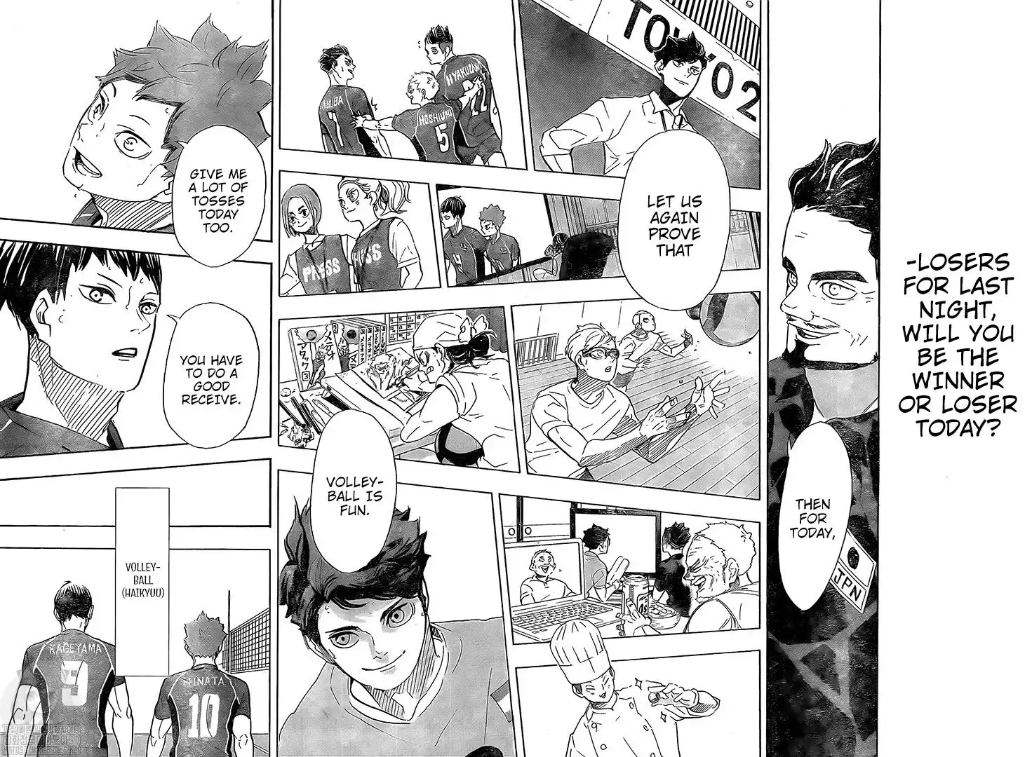 Haikyuu!! Chapter 402