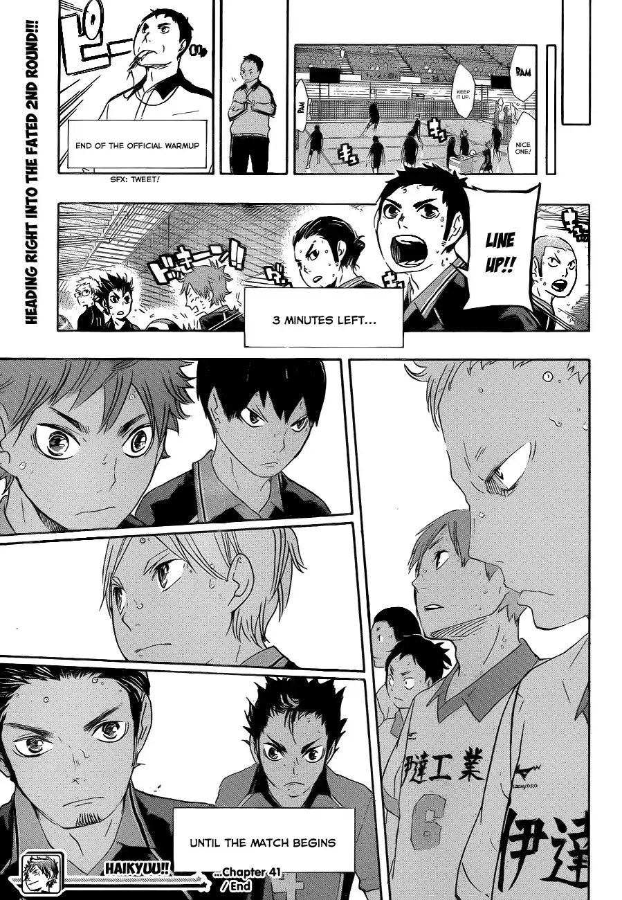 Haikyuu!! Chapter 41