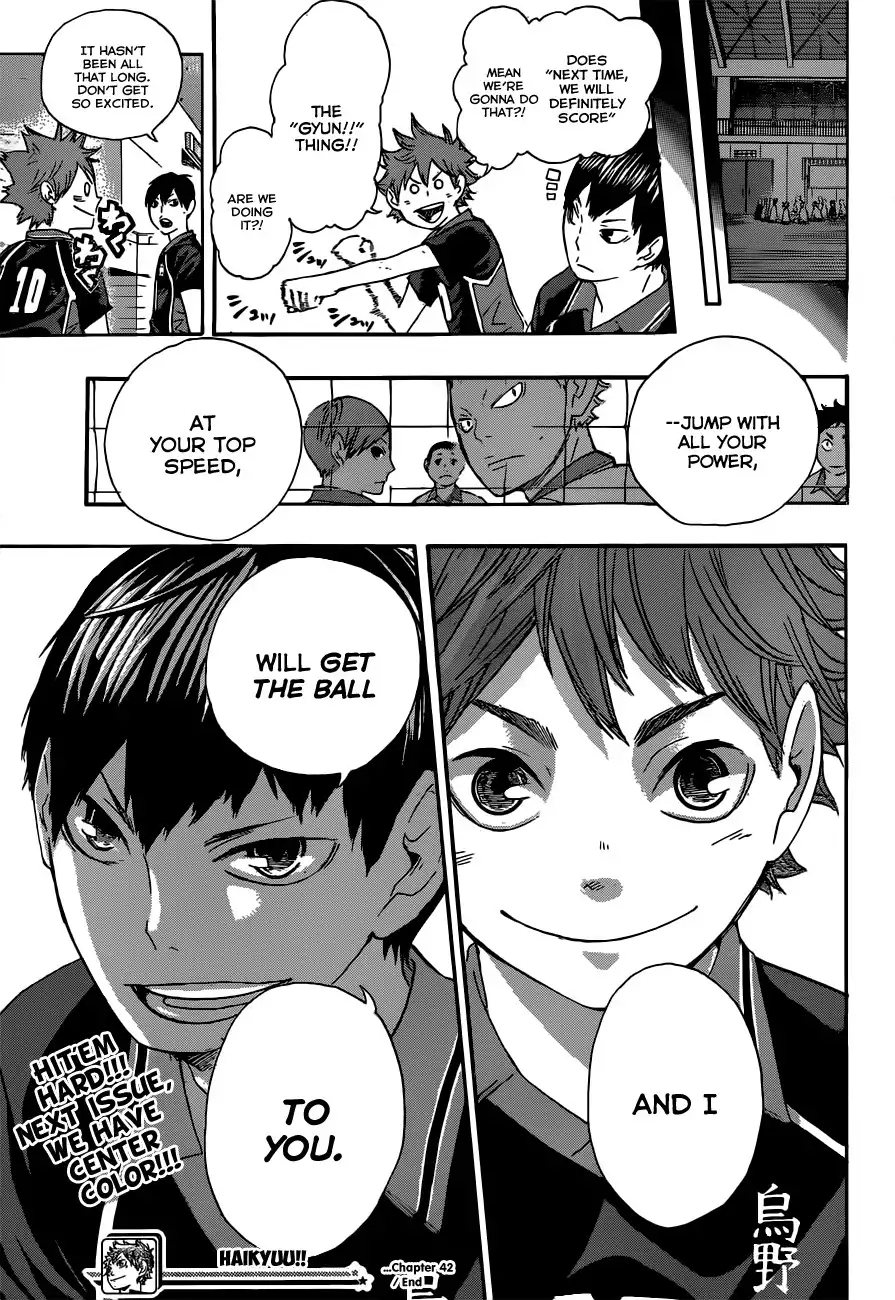 Haikyuu!! Chapter 42