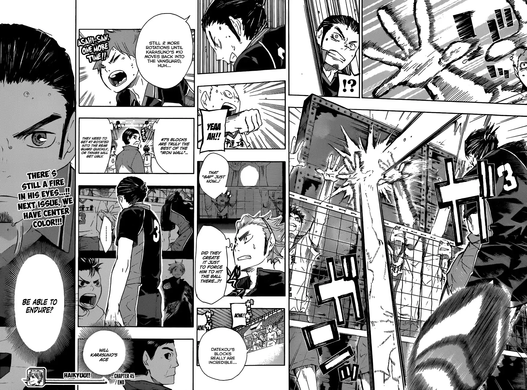 Haikyuu!! Chapter 45