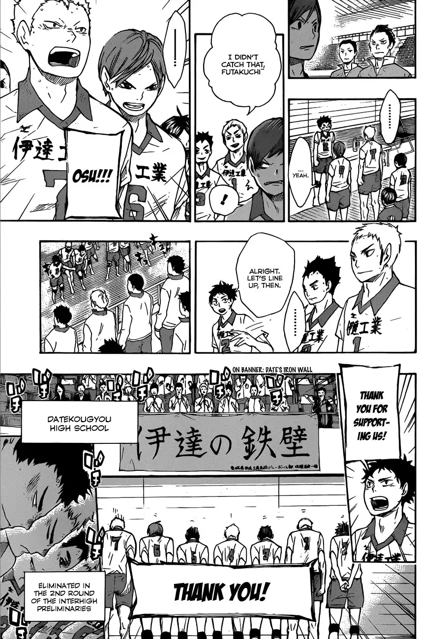 Haikyuu!! Chapter 47