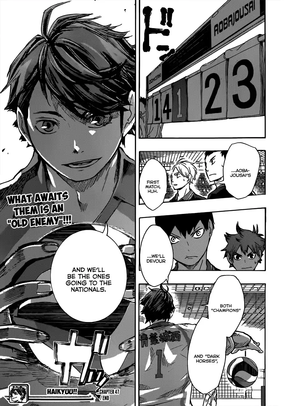 Haikyuu!! Chapter 47