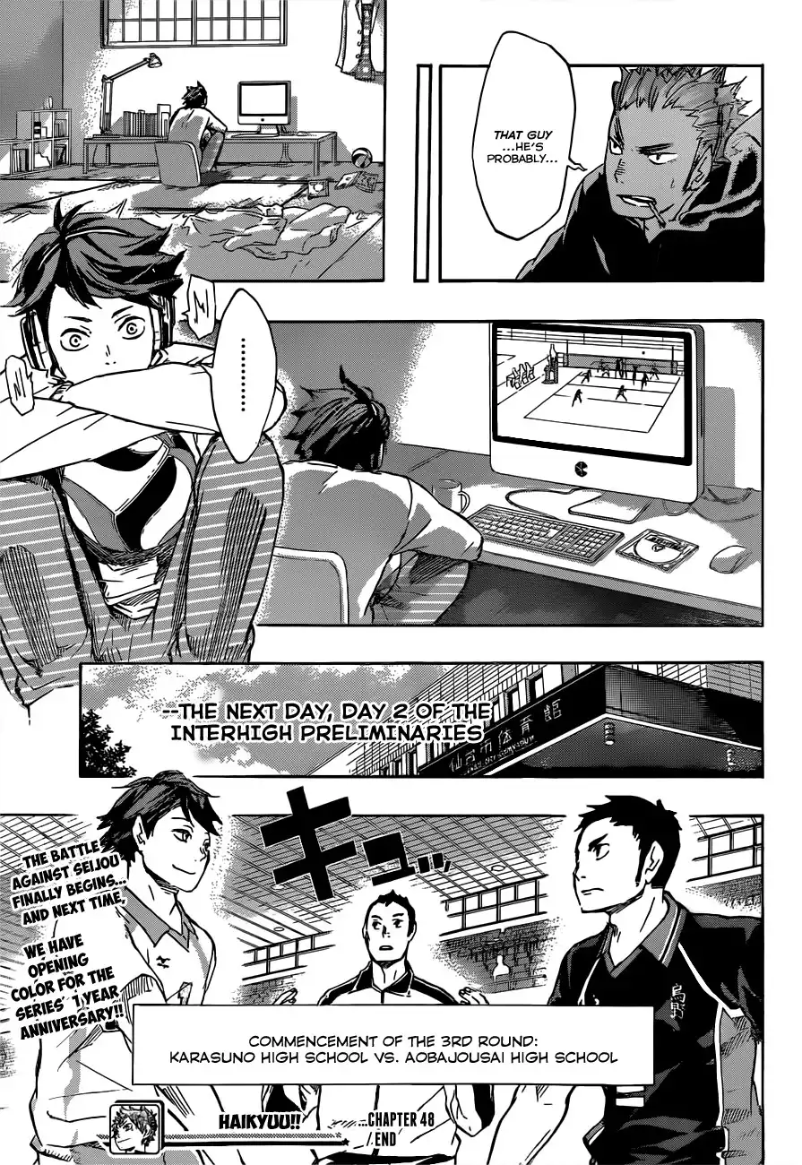 Haikyuu!! Chapter 48