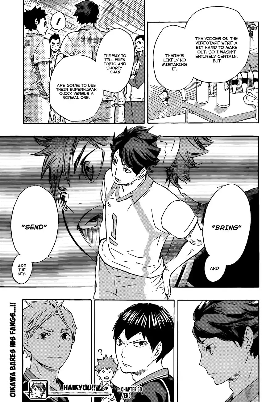 Haikyuu!! Chapter 50