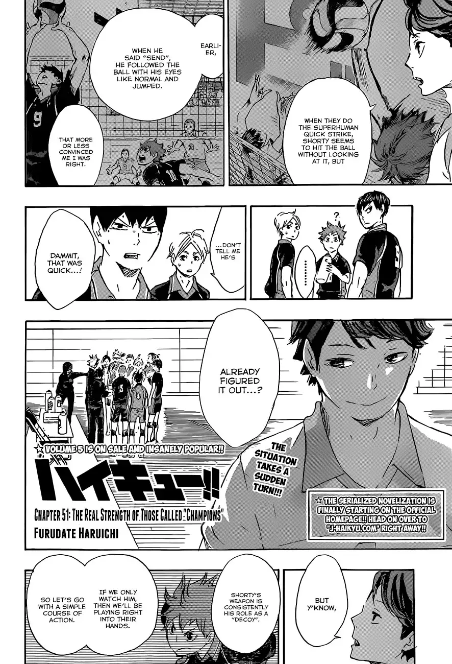 Haikyuu!! Chapter 51