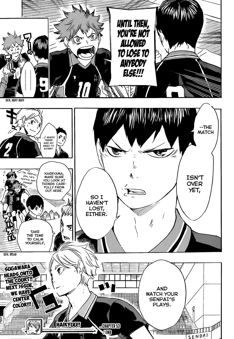 Haikyuu!! Chapter 53