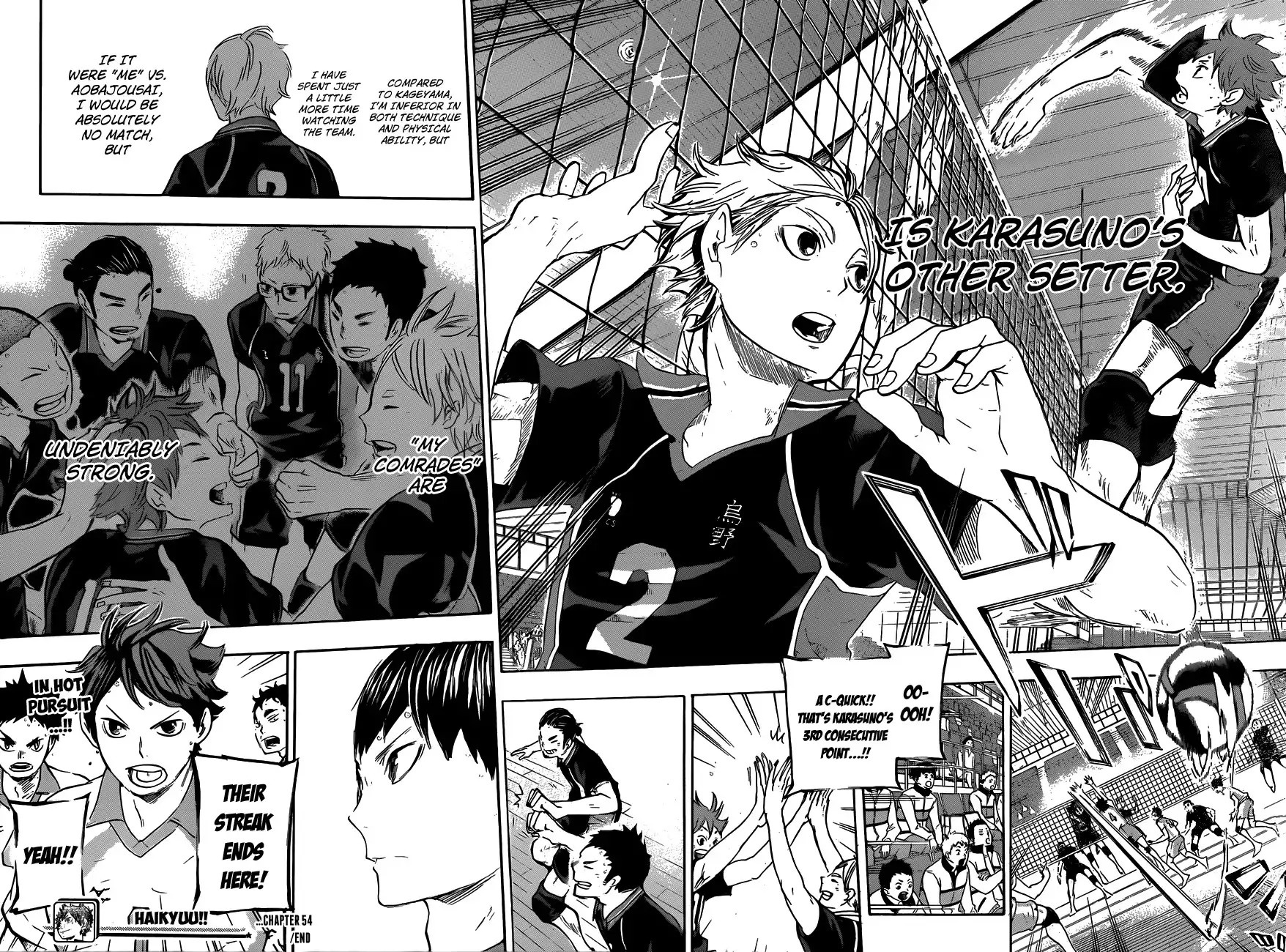 Haikyuu!! Chapter 54