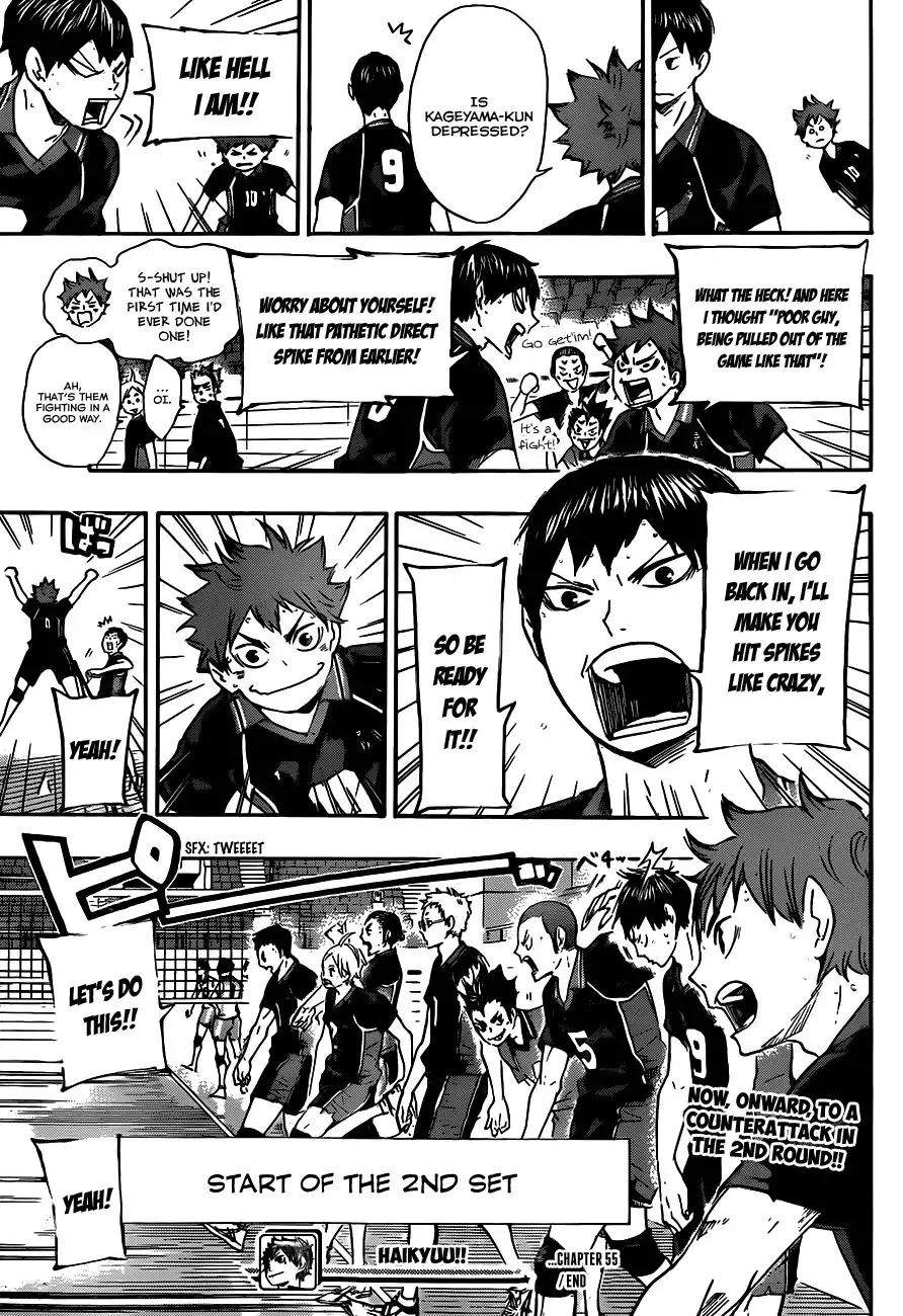 Haikyuu!! Chapter 55