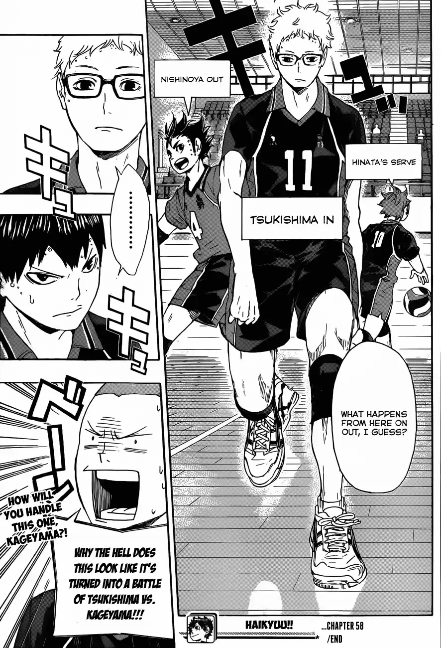 Haikyuu!! Chapter 58