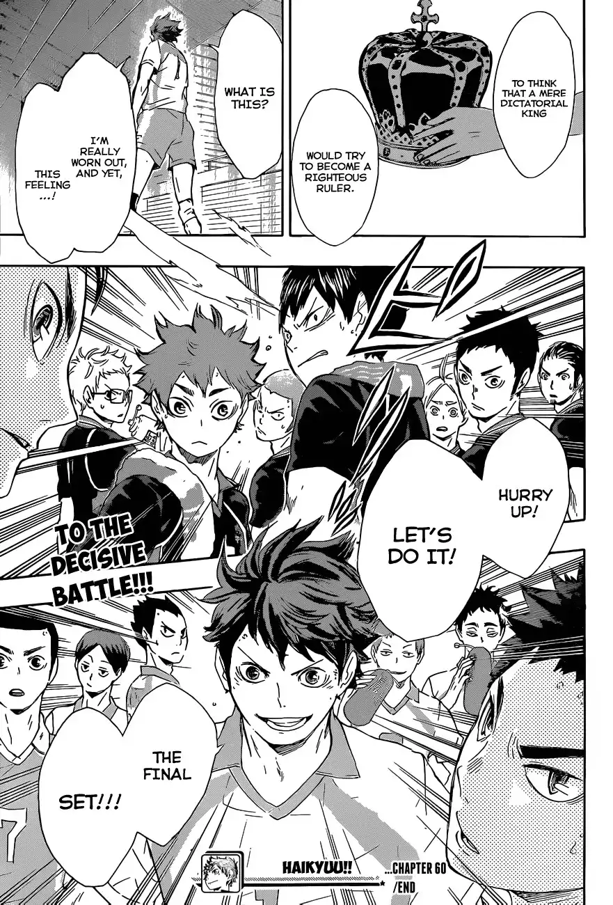 Haikyuu!! Chapter 60