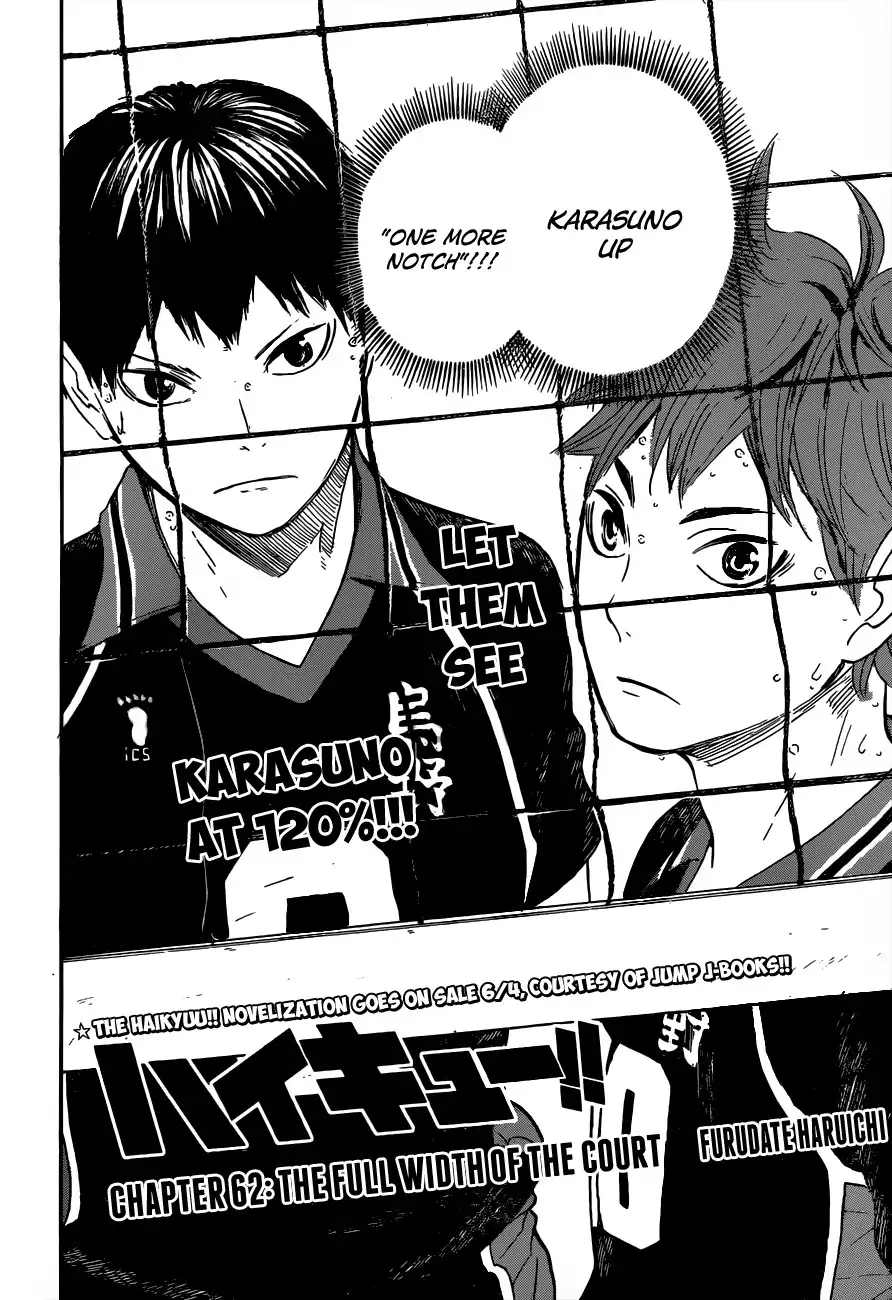 Haikyuu!! Chapter 62