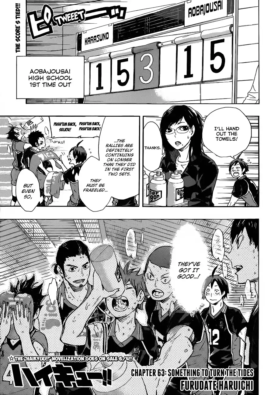 Haikyuu!! Chapter 63