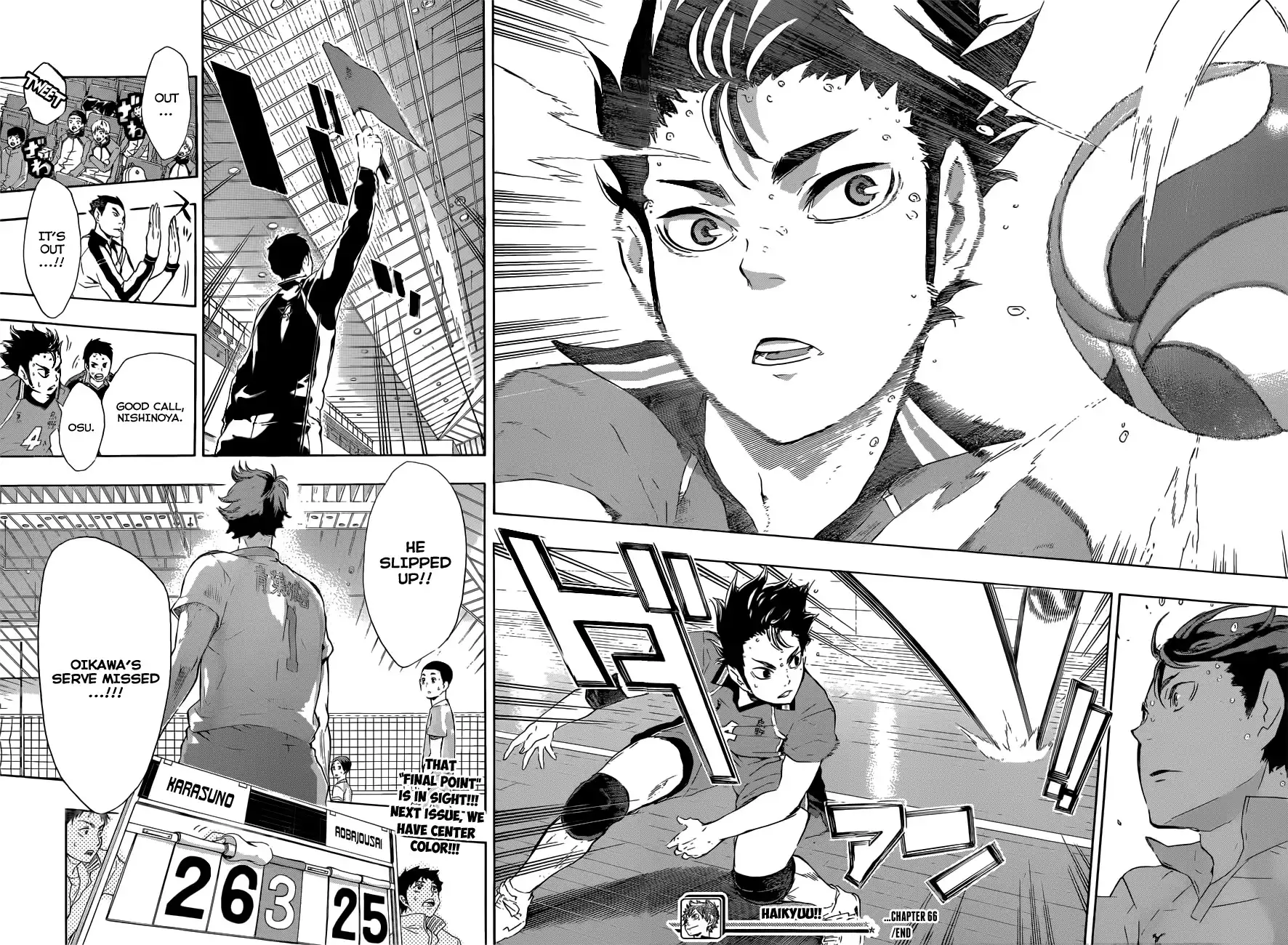 Haikyuu!! Chapter 66