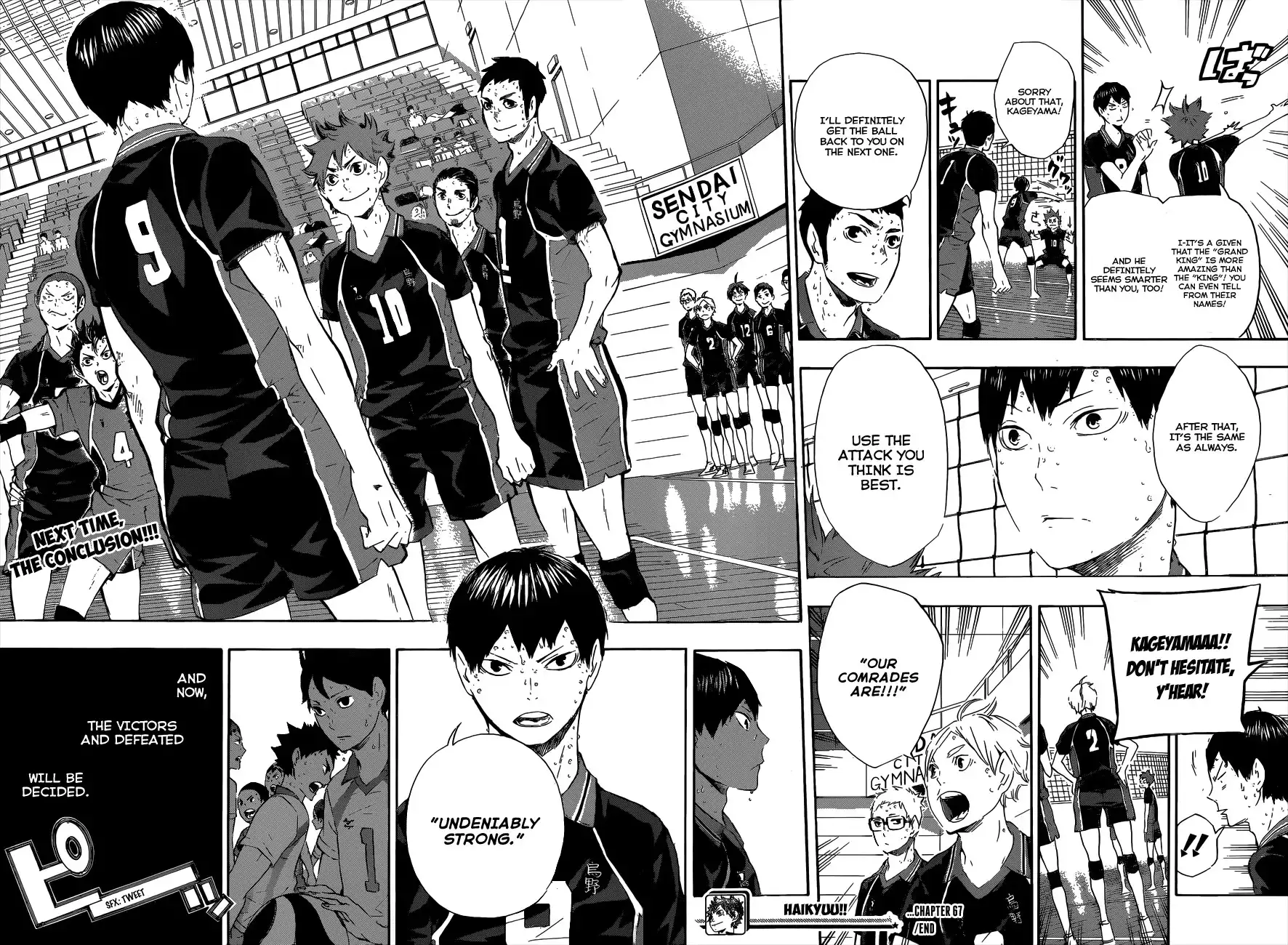 Haikyuu!! Chapter 67