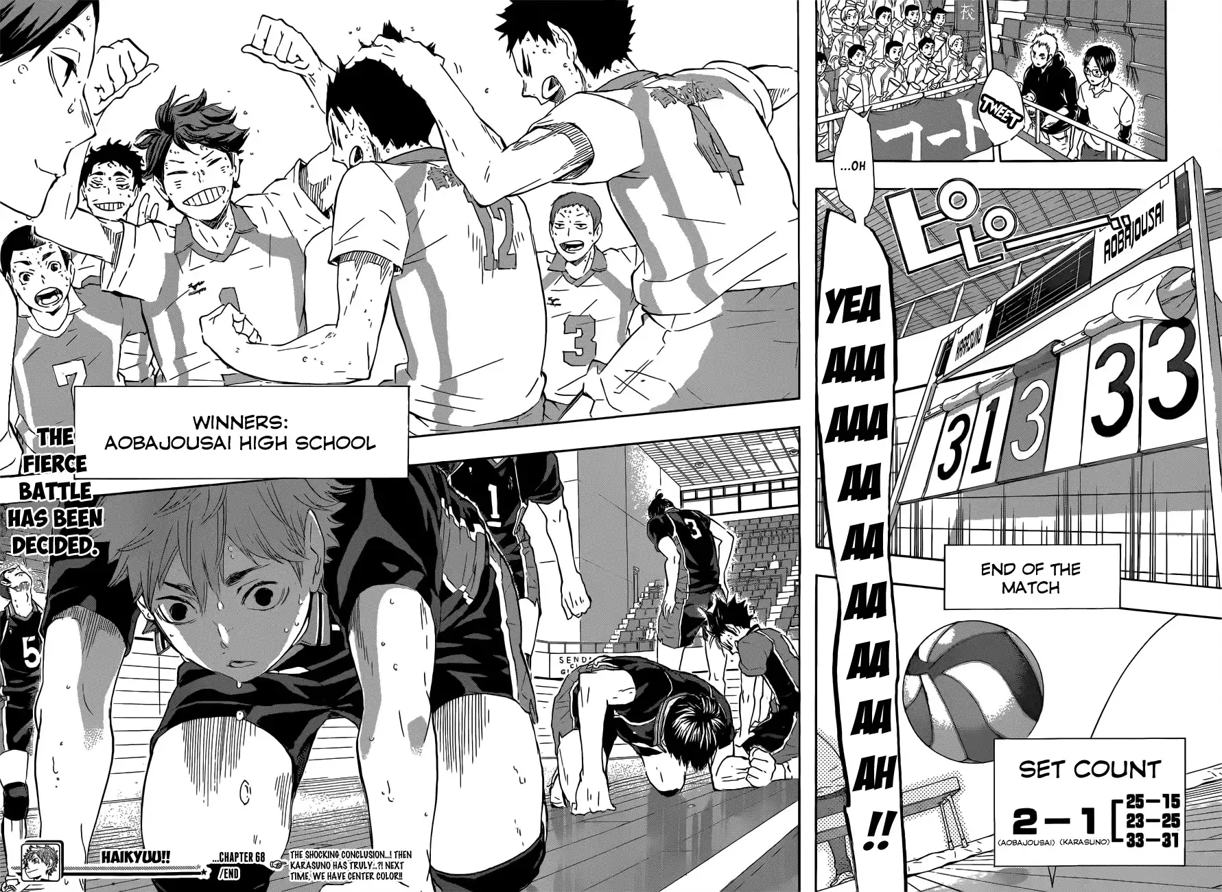 Haikyuu!! Chapter 68