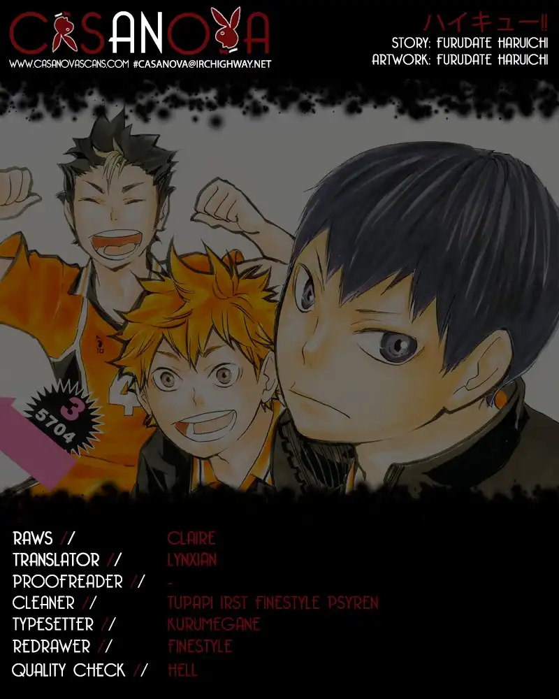 Haikyuu!! Chapter 70