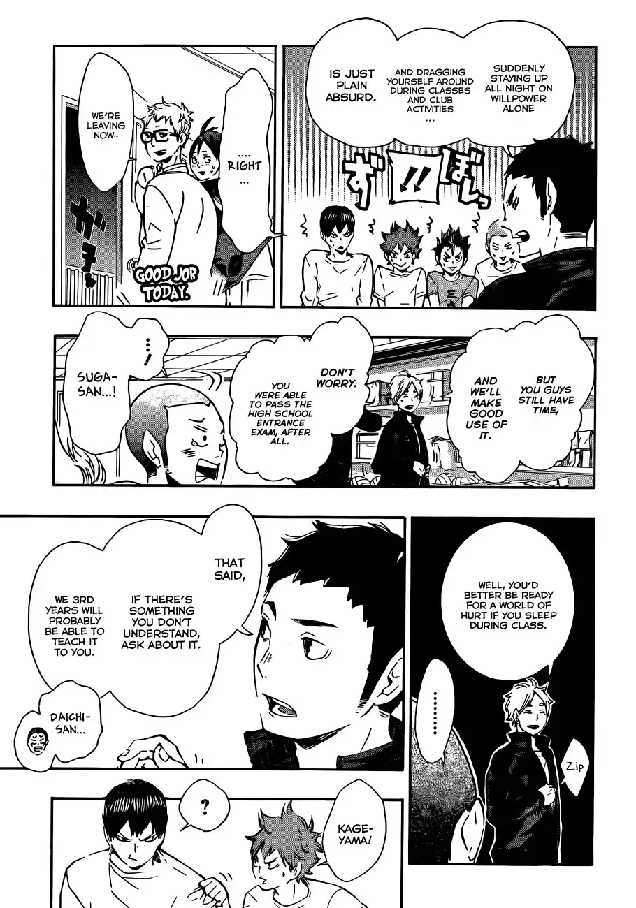 Haikyuu!! Chapter 73