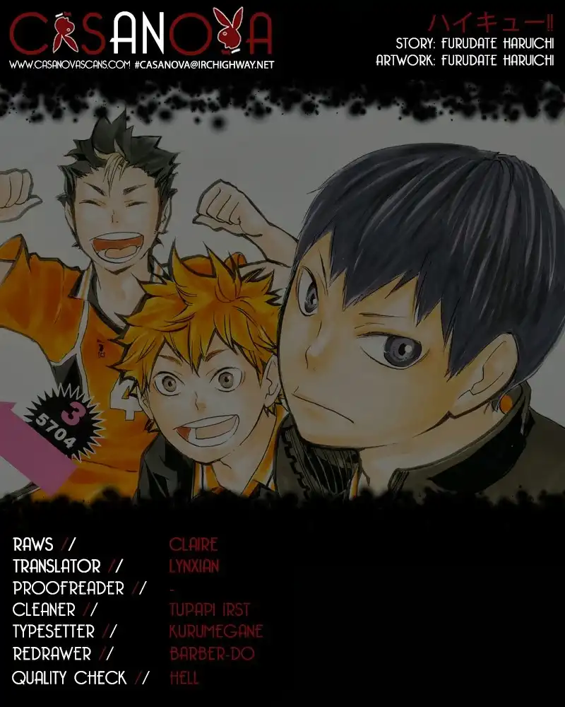 Haikyuu!! Chapter 76