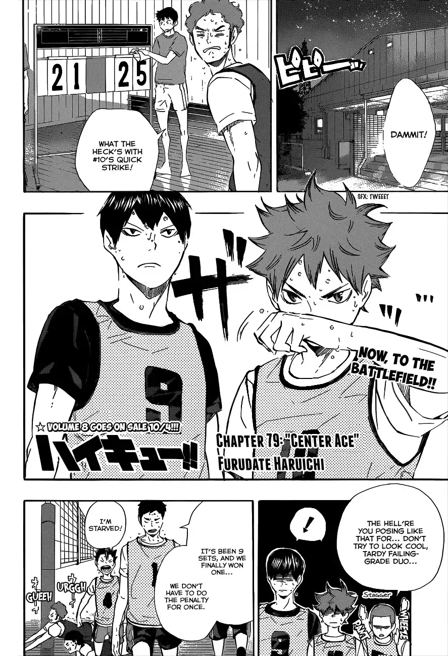 Haikyuu!! Chapter 79