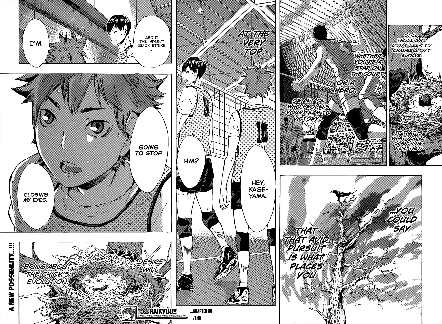 Haikyuu!! Chapter 80