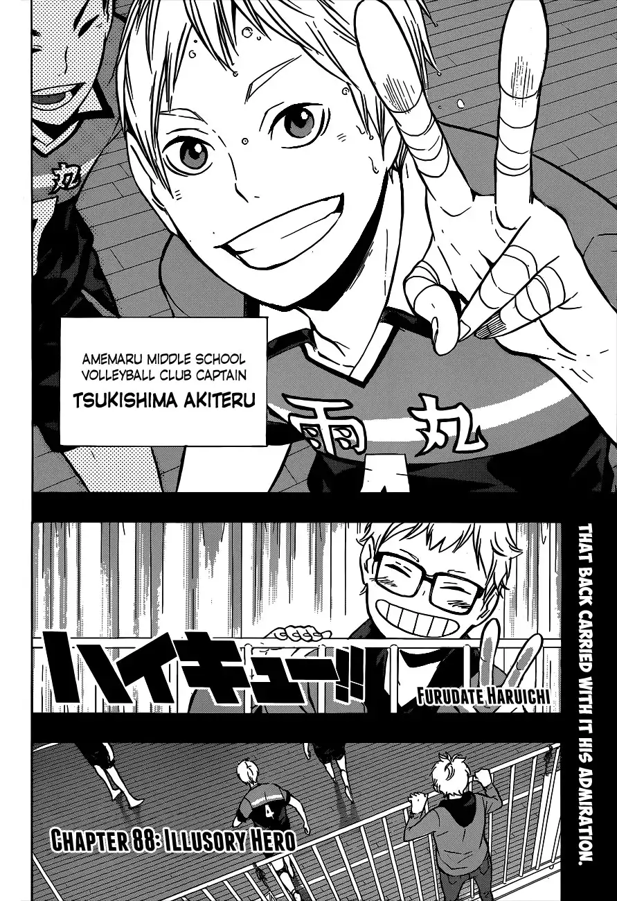 Haikyuu!! Chapter 88